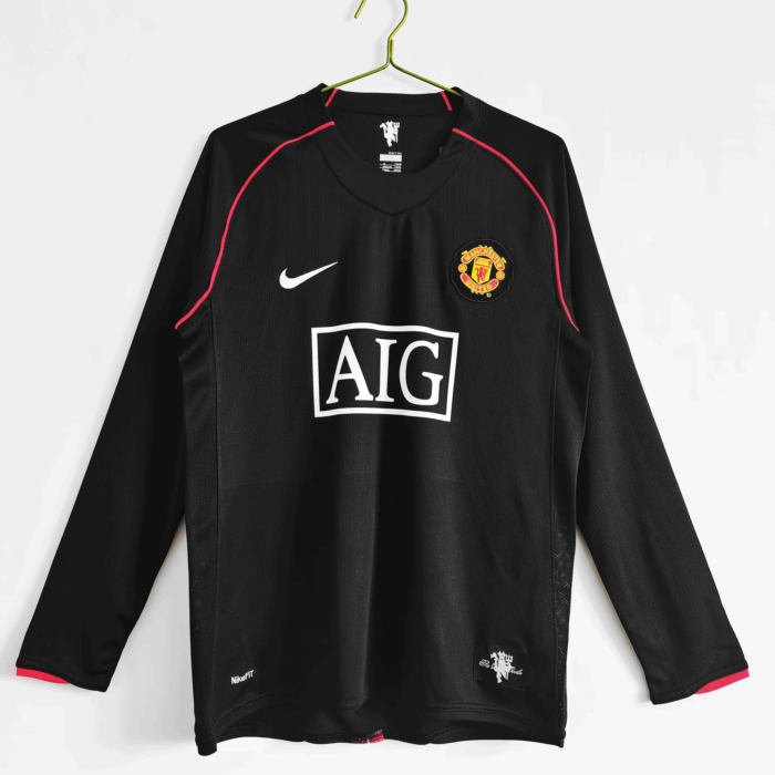 Manchester United 2007 / 2008 Away Retro Jersey FULL SLEEVE