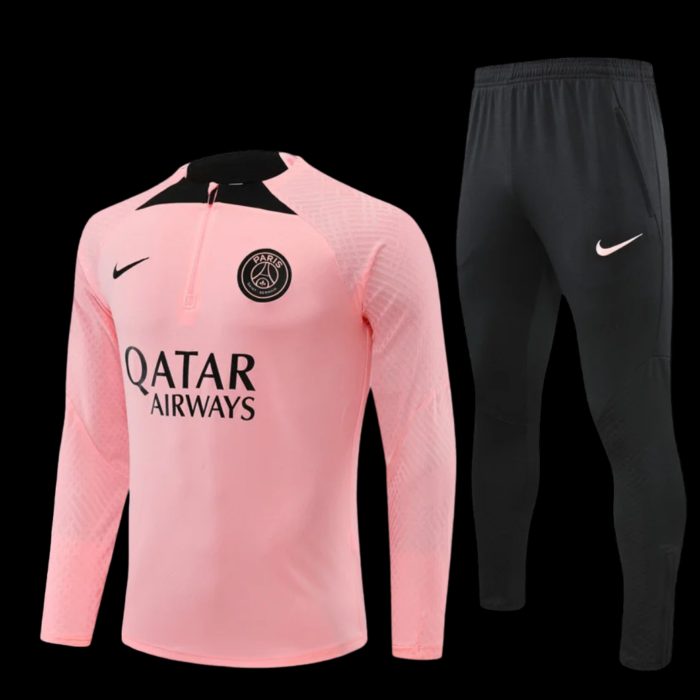 PSG Pink 1/4 Zip Tracksuit