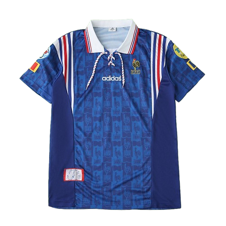 1996 season France home retro Fan version