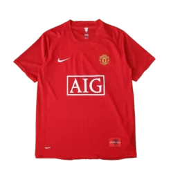 0708 season Manchester United F.C. home retro Fan version
