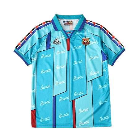 9697 season FC Barcelona / Barça away retro Fan version